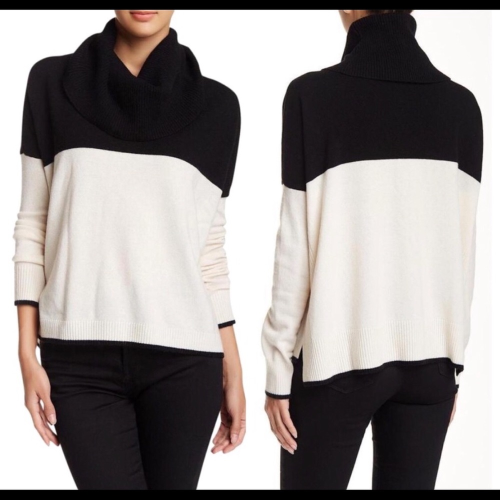 Alice + Olivia colorblock sweater.